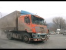 Момент аварии с неуправляемой фурой