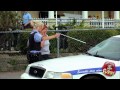 Golf Club Through Police Windshield Prank