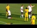 Злобный футболист был оштрафован судьей