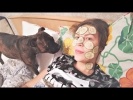 Смешные и милые собаки 2018. Костюм из пакетов