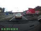 Неожиданная авария с мотороллером