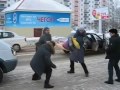 Пешеход напал на водителя... Афган...