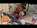 Disabled Man Door Attack Prank