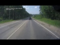 Неожиданная лобовая авария на трассе