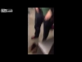 Пьяный студент лезет на верхний ярус