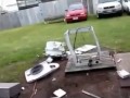 Испытания стиральной машины на прочность