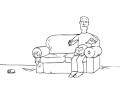 TV Dinner - Simon's Cat