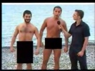А Рева и М Галустян на пляже.