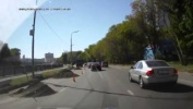 Два оленя решили пободаться,(    Two deer in Moscow)