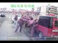 Pink people fight Обычная дорожная разборка с оружием 2
