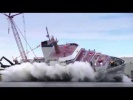 Самые зрелищные и неудачные спуски кораблей на вод
