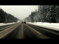 Страшная авария на трассе М7 снятая видеорегистратором