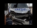 Наркоман угнал и разбил машину ДПС