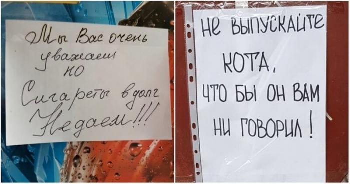 Убойные объявления, которые могли придумать только наши люди